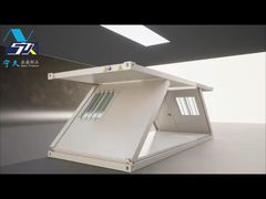 Z-Type 20ft Durable Prefabricated Modular Folding Container House Mobile Home For Hotel Project